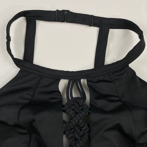 Cacique Swim Top Lightly Lined No Wire Size 24 Adjustable Racer Back Repreve $59 - Picture 2 of 5